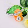 Pulsera de Plata de Ley S999 Flor Mil Huesos Palacio Campana Pulsera de Campana Moda para Mujer Estudiante Joyería para Novia