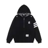 Sudadera con capucha casual a rayas estilo americano para hombre, nueva colección primavera/otoño 2026, diseño holgado, chaqueta cárdigan versátil para parejas