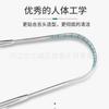 Raspador de Lengua de Acero Inoxidable Limpiador de Lengua Raspador de Lengua Cepillo de Lengua Set de Herramientas de Limpieza Bucal Fabricante Stock Listo