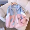 Sudadera con capucha fina y holgada de nuevo estilo para estudiante, chaqueta de trabajo, cortavientos deportivo para mujer, primavera y otoño 2026