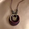 Nova Corrente Longa Pingente Estilo Chinês para Mulheres Corrente de Suéter Estilo Étnico Retro Corrente de Clavícula Nicho Acessórios Boêmios