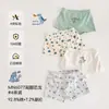 Calzoncillos bóxer de algodón para niñas, shorts antibacterianos Clase A para bebés, niños pequeños y niñas, no pellizcan las nalgas