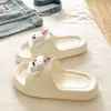 Comodidad NubladaLindos Sandalias de Algodón para Perros Casuales Versátiles para Interiores y Exteriores, Sandalias Deslizantes Resistentes al Desgaste de EVA