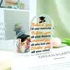 Nuevos Adornos Acrílicos Transfronterizos para la Temporada de Graduación, Exhibidores Decorativos de Felicitación para Amigos, Compañeros de Clase y Compañeros de Habitación