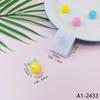 Molde de Silicona Mini Fruta Fresa Durazno Decoración de Pastel de Chocolate para Hornear Resina Accesorios Molde