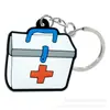 Llavero de PVC Blando para Enfermera Médica Transfronteriza, Decoración para Ropa, Llavero, Decoración Colgante, Colgante para Bolso, Llavero