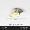 Hoja de Plátano Caracola Francesa Creativa Pasillo Cerámico Concha Entrada Balcón Dormitorio Lámpara de Techo de Atmósfera Hierro