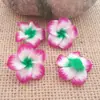 Flor de arcilla suave de 25 mm Plumeria Fabricante Venta al por mayor Hecho a mano DIY Pasador Estilo antiguo Tocado Accesorios para el cabello Material de decoración de maceta