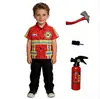 Disfraz de Bombero Personalizado Halloween Disfraz de Bombero para Niños Disfraz de Policía Disfraz de Bombero Disfraz de Abogado Disfraz de Doctor