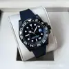 Reloj Greenwich Reloj Mecánico Totalmente Automático Reloj Mecánico Anillo de Coca Anillo de Cerámica Reloj Mecánico de Alta Calidad para Hombre