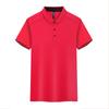 Overol polo de spandex de secado rápido con logotipo personalizado estampado para grupo, camiseta de manga corta con solapa, publicidad, camisa cultural, hecha a medida