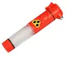 Martillo de seguridad multifuncional, rompecristales para coche, martillo de escape para vehículo, linterna de emergencia contra incendios seis en uno con alarma