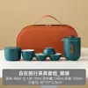 Juego de Té Portátil para Viaje Juego Pequeño Tetera para Exteriores Taza de Té Sencilla Personal para Acampar Taza Rápida Una Tetera Cuatro Tazas