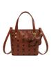 Bolso de mano informal popular transfronterizo de este año para mujer, nuevo bolso de mensajero de hombro combinable a la moda 2025, bolso tipo cubo