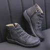 Comércio exterior transfronteiriço plus size sapatos femininos 2024 primavera novos europeus e americanos desejo neutro botas curtas sapatos femininos