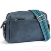 Cross-border Amazon pequena bolsa de mensageiro três zíper multi-funcional bolsa de telefone móvel couro cor alça de ombro fita bolsa de ombro para as mulheres