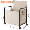 Dirty Clothes Basket Household Wheeled Mobile Bedroom Dirty Clothes Cart Storage Rack Toilet Bathroom Laundry Storage Basket