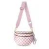 Bolso de hombro cruzado para mujer europeo y americano, moderno y versátil, hecho de tela Oxford, gran capacidad, forma de concha, ligero, impermeable, bolso cruzado deportivo