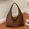 Bolso de Ante Peludo para Debajo del Brazo para Mujer 2026 Nuevo de Moda Tendencia Bolso de Mano para el Trabajo Bolso de Hombro Bolso Tote Retro de Gran Capacidad
