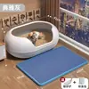 Bandeja Sanitaria para Gatos Extra Grande Engrosada, Semicerrada, Anti-Salpicaduras, Estilo Abierto para Gato Maine Coon, Disponible para Dropshipping
