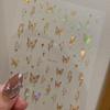 Pegatinas Líquidas de Mariposas para Uñas Famosas en Internet Adhesivo Plano Mariposa Hueca Pegatinas para Uñas DIY Decoraciones Dh489