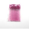 Plantación de Pestañas Postizas Cepillo para Pestañas de Cristal en stock Mayoreo Urgente Doble Uso Rizador de Pestañas Cepillo para Pestañas de Cristal de Color