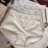Cuecas Boxer Estilo Esportivo 100% Algodão para Meninas 10A Algodão de Bebê Antibacteriano Cor Sólida Bloqueio de Cor Estilo Menina Respirável Amigo da Pele