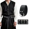 Amazon Medieval Quatro Garrafas Garrafa de Alquimia Cinto Retrô Viking Adereços para Fantasia de Cosplay de Halloween