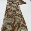 En Stock Tejido de Malla Bordado 3D de Tencel Tejido con Lentejuelas Bordado con Cuentas Vestidos de Gala Vestidos de Escenario