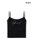 Top Corto Ajustado de Mujer para Amazon Transfronterizo con Pedrería, Moderno Tirante Fino Estilo Europeo y Americano Verano Sexy Camiseta sin Mangas Venta al por Mayor
