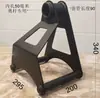 Rack de cañón de barra con soporte en T para fuerza del core, soporte de cañón de barra, rack de cañón de barra para entrenamiento, base de rack de mina terrestre