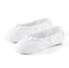 Zapatos de baile para niñas, de piel de vaca, con suela blanda, con garra de gato y cordón ajustable para interior y exterior.