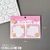 Combinación de Dibujos Animados de Dos Notas Adhesivas, Animales Lindos, Bloc de Notas de Mascotas Lindas, Mensajes Adhesivos para Estudiantes, Calcomanías Memo N Veces