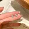 Pendientes de Plata de Ley S925 con Diseño de Calabaza Hielo Triturado CNC para Mujer, Diseño de Nicho Vintage Retro, Populares en Xiaohongshu