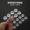 Almohadillas antideslizantes para encimeras de vidrio, bolitas de gel de silicona de alta transparencia, protectores de superficie para mesa de centro de madera de secuoya, almohadillas suaves antichoque y amortiguadoras