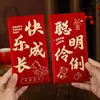 Sobre Rojo Bebé Niños Feliz Nuevo Crecimiento Recién Nacido Luna Llena Cumpleaños Un Año Personalizado 100 Días Creativo Sobre Rojo