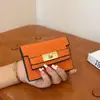 Porta-moedas Transfronteiriço Feminino 2025 Novo Pequeno Celebração da Internet Anti-desmagnetização Multi-cartões Sentido Avançado Bolsa de Cartão