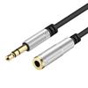 Cable de extensión para auriculares al por mayor altavoz de teléfono móvil computadora portátil cable de audio de 3.5 en stock cable de extensión para auriculares