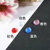 Cabujón redondo de resina imitación ojo de gato estilo antiguo para horquillas de paso antiguas para el cabello, material de incrustación para accesorios de joyería DIY