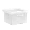 Caja de almacenamiento para especias, caja para condimentos, caja octagonal de cocina para el hogar, canela y chile seco, compartimentada, con tapa abatible, sellada