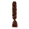 Fábrica venta al por mayor monocromática trenza grande fibra química seda de alta temperatura trenza sucia peluca trenza de cabello trenzado de cabello