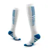 Meias Esportivas de Compressão Profissional de Fábrica Transfronteiriça Absorventes de Suor Respiráveis para Homens e Mulheres Meias para Pular Corda Corrida Panturrilha Futebol