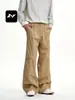 Pantalones Largos Retro Simples de Estilo Granero para Hombre y Mujer, Modernos, Holgados, Adelgazantes, Pierna Ancha