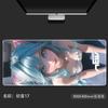 Alfombrilla de ratón Hatsune Miku, extragrande, genial, para gaming, alfombrilla antideslizante para teclado, para estudiar, jugar, animación, alfombrilla de escritorio engrosada, al por mayor