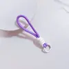 Cordón para Teléfono Trenzado Nudo Bloques de Color Creativo Corto Cordón Tejido Funda de Teléfono Llavero Desmontable Antiperdida Navidad 12cm