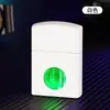 Ignição visual inteligente a gás-elétrico híbrido câmara de gás visível isqueiro de desenho animado presente acessório para fumar isqueiro famoso na internet atacado