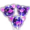 Celebridad de Internet Pelota de Onda Luminosa Juego Completo de Globo LED Flash Juguetes para Niños Puesto Callejero Regalos Promoción Venta al por Mayor Puesto Callejero
