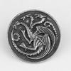 Cine y televisión alrededor de Europa y Estados Unidos nueve grandes familia Targaryen dragón de tres cabezas Stark collar con cabeza de lobo colgante de comercio exterior transfronterizo