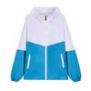 Chaquetas Deportivas Personalizadas con Bordado de Logo para Actividades de Team Building, Chaquetas con Capucha de Bloques de Color Modernas con Logo Personalizado