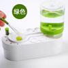 Pequeño Lavaplumas para Inodoro Artefacto Lavaplumas Multifuncional Cepillo de Lavado Lavador de Cepillos Pintura Acuarela Cambio Automático de Agua